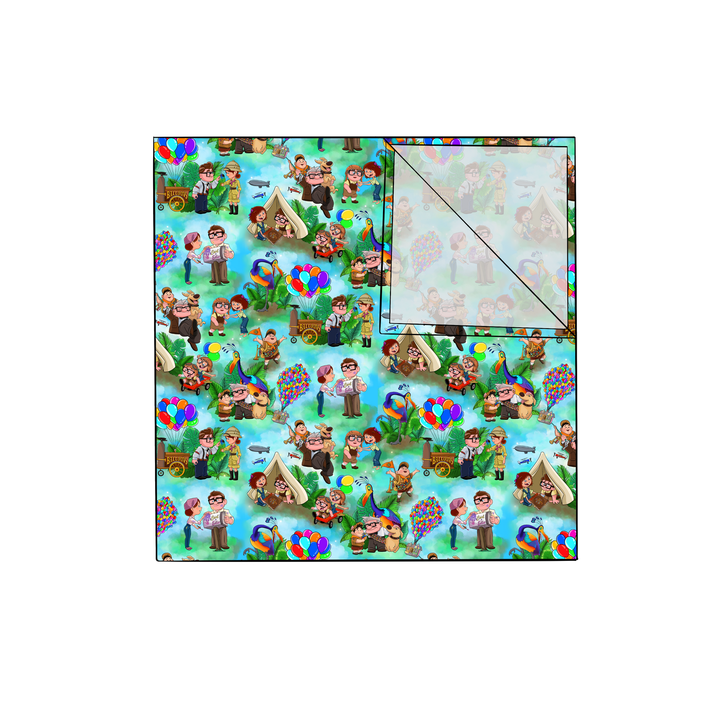The Greatest Adventure Bamboo Swaddle