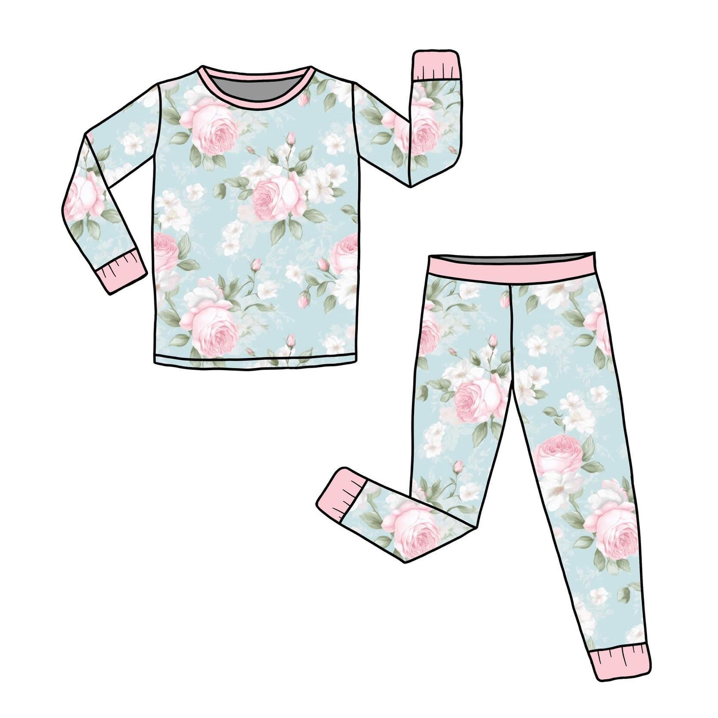 Bella Two-Piece Pajama Set