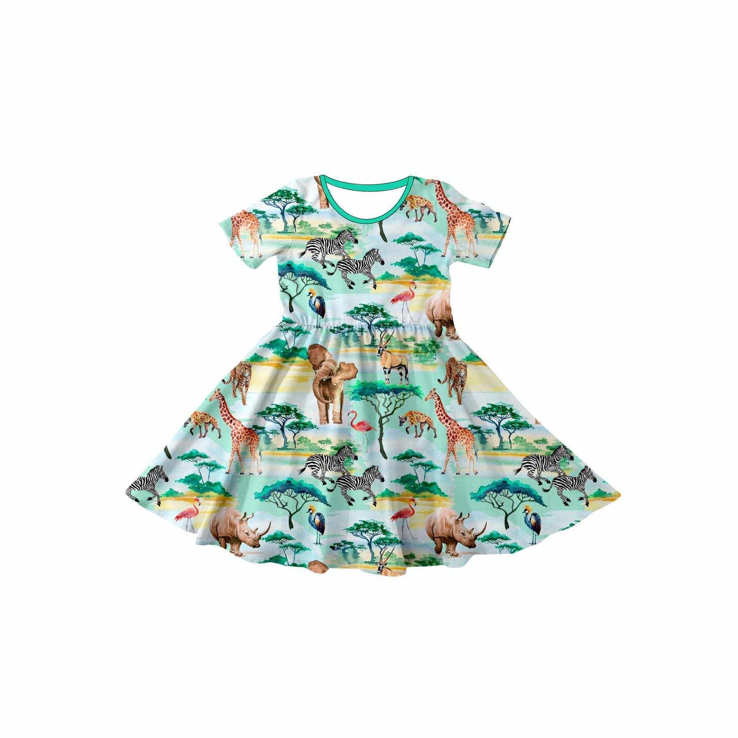 Safari Short Sleeve Twirl