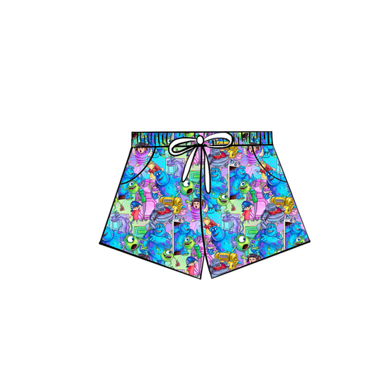 Squad Goals Purple Women's Lounge Shorts