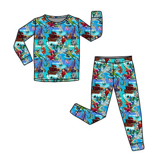Neverland Two-Piece Pajama Set