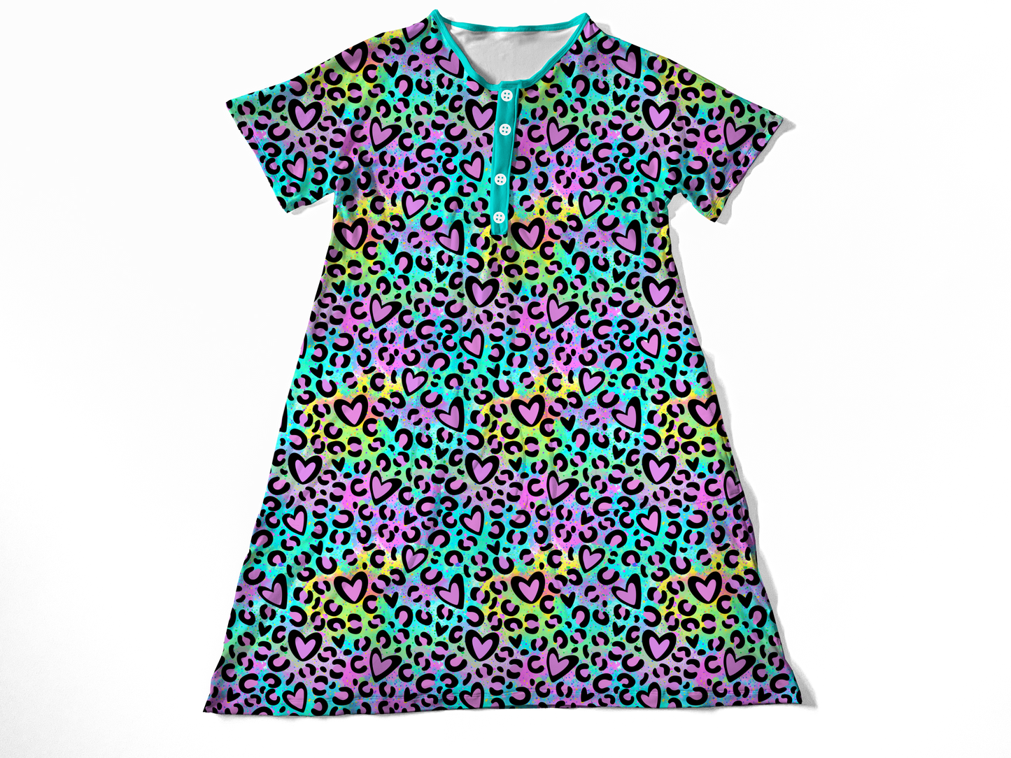 Lovely Leopard Women's Nightgown