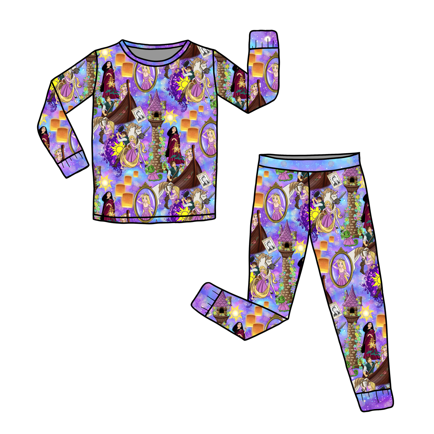 The Lost Princess Two-Piece Pajama Set