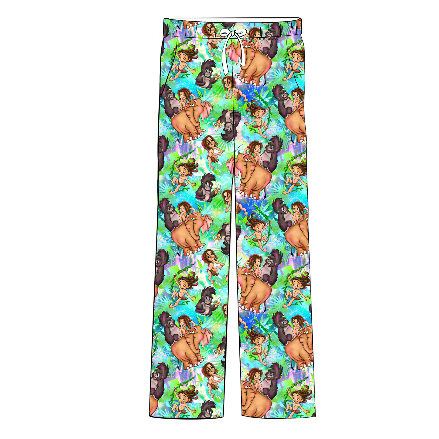 Jungle Friends Men's Lounge Pants