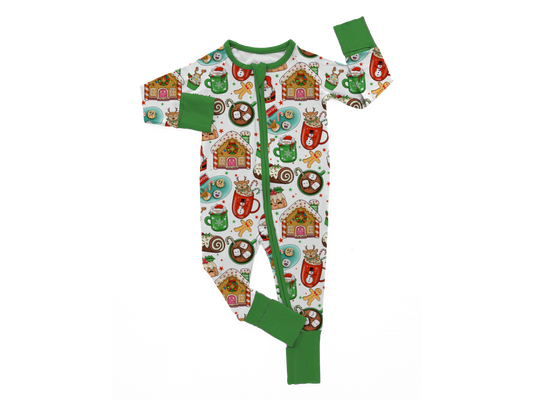Holiday Sweets Convertible Zip Romper
