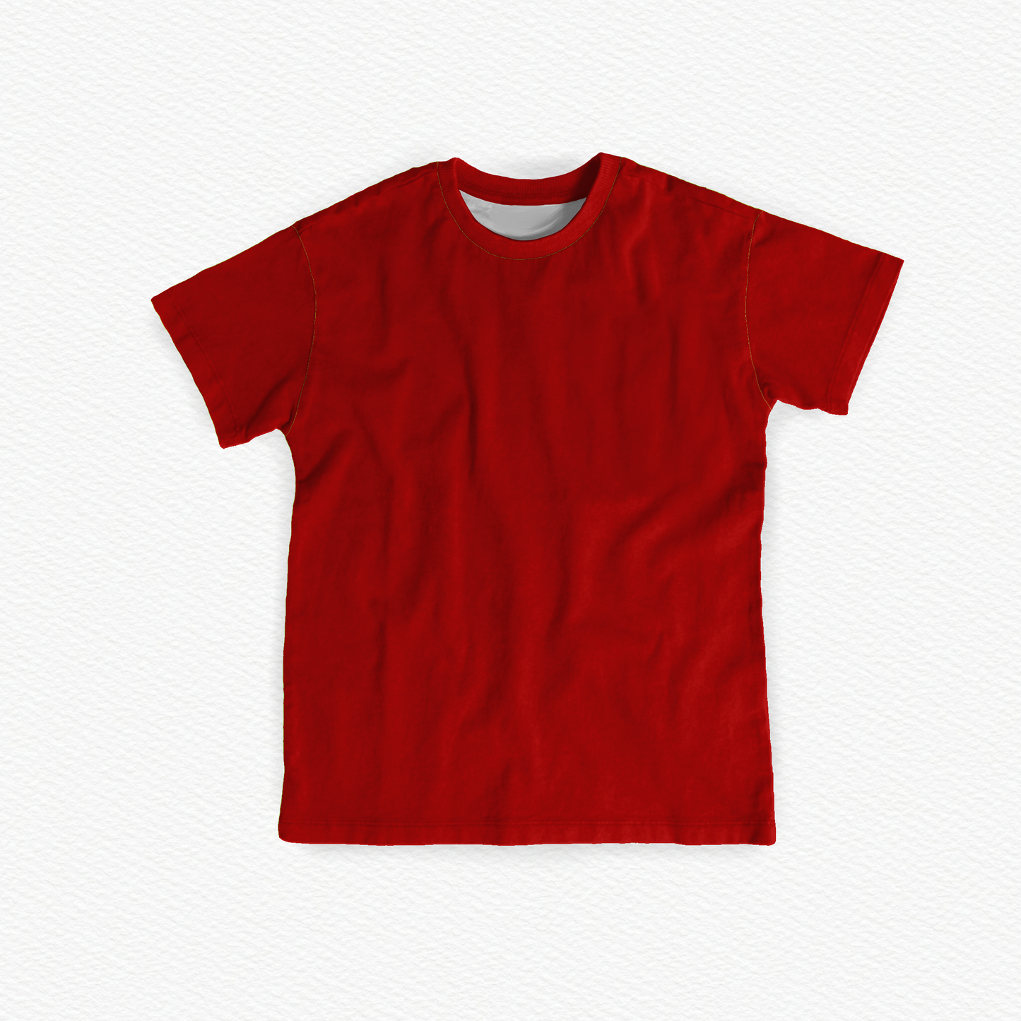 Adult Short Sleeve Top- Red