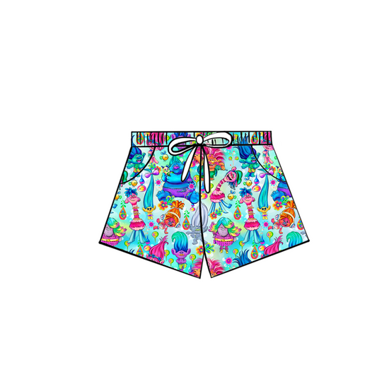 True Colors- Blue Women's Lounge Shorts