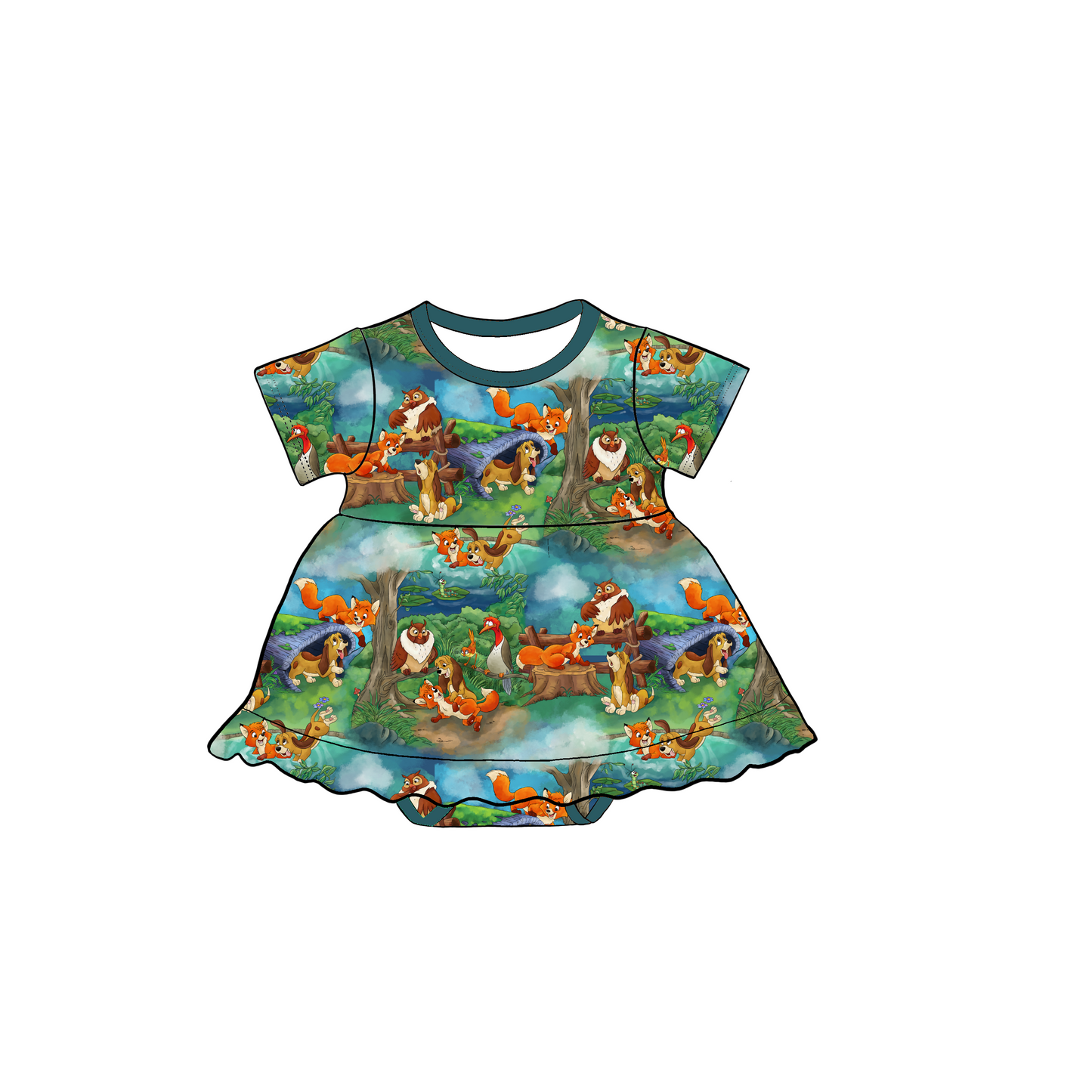 Best Of Friends Bodysuit Twirl