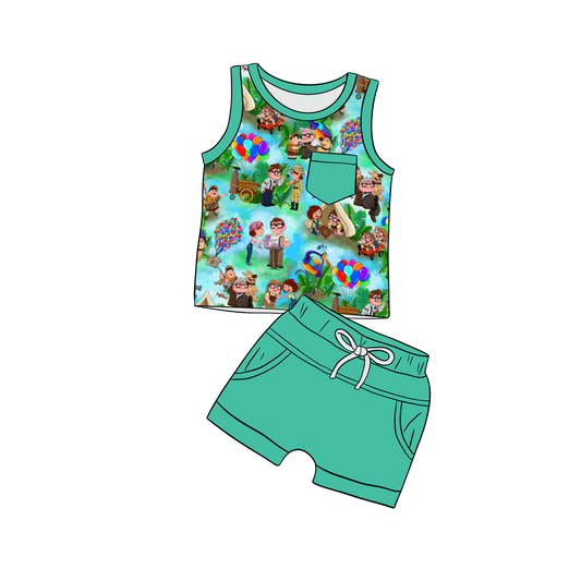 The Greatest Adventure Tank & Shorts Two-Piece Set