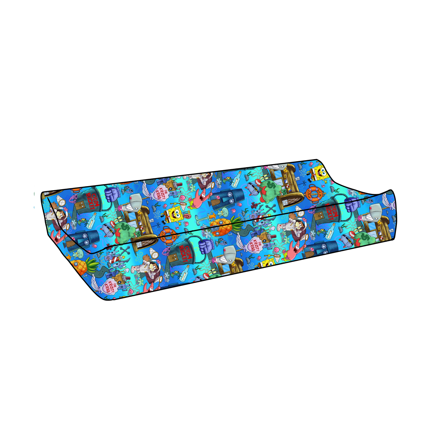 Nautical Nonsense Bamboo Changing Pad Cover