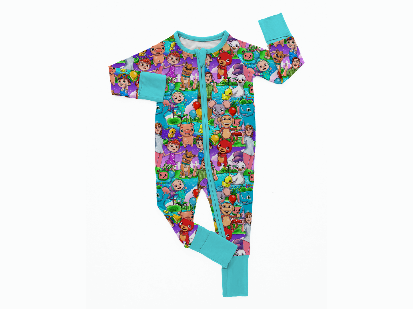 JJ's World Convertible Zip Romper