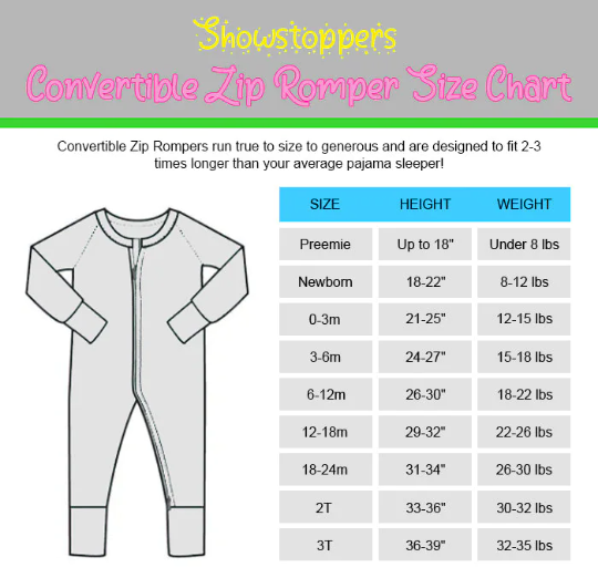 Ocean Life Convertible Zip Romper