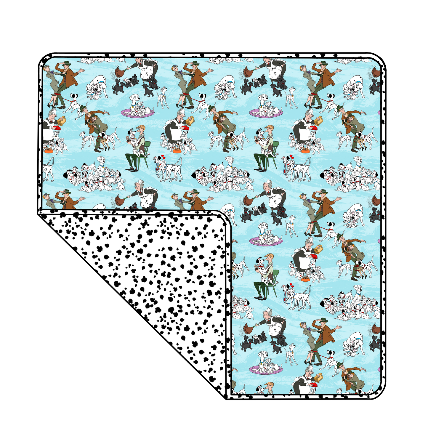 Puppy Love Bamboo Quilted Blanket