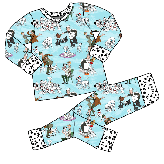 Puppy Love Two-Piece Pajama Set